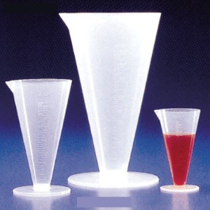Kartell® Conical Measure, PP &amp; PMP-model, 100~1,000㎖, DIN/ISO, [ Italy-made ] , 액량계, 정밀 눈금부